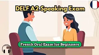 DELF A2 Oral Exam Conversation | French Speaking Practice