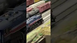 American Freedom Train #1 Heads East With The George H.W Bush Funeral Train