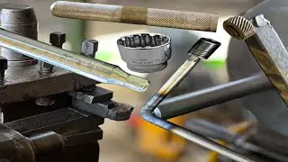 Making Process of Drive Ratchet L Handle Socket Wrench Hand Tool on lathe || Amazing Production ||