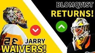 BREAKING NEWS! / Jarry on Waivers, Blomqvist IS BACK! #pittsburghpenguins NHL Latest News