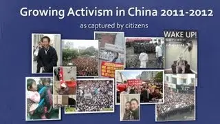 Growing Activism in China 2011-2012