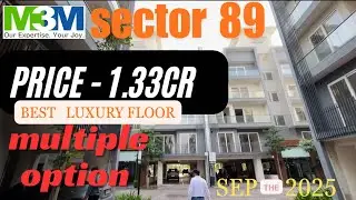 M3M || SECTOR 89 || FLOORS || ALL INCLUSIVE- 1.33CR || 9911982157 DM