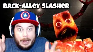 THIS ALLEY IS HAUNTED BY A DEMON DEER!! | Back-Alley Slasher (MicroHorrorArcade)