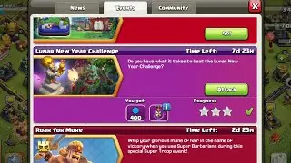 How To 3 Star on Lunar New Year Challenge (Clash of clans)