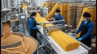 Inside the World’s Largest Pasta Factory: 1 Million Pounds of Spaghetti Every Day! (Full Process)
