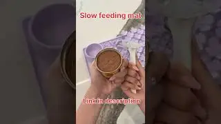 Pet slow feeding mat | #shorts #cat #dog #pet #pets #feedingmat #petproducts