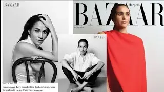 ✨ Захватывающее присутствие Её Королевского Высочества Меган Сассекской на съёмках Harper&rsquo;s Bazaa...
