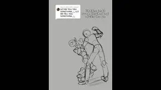 LET ME TELL YOU SOMETHING #art #digitalart #sketch #artwip #timelapse #speedpaint