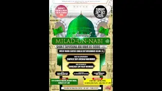 ✨LIVE | Milad-un-Nabi ﷺ  | Stoke, UK✨