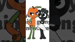 We&rsquo;re just friends/ft:gourdy and toodles#fypシ゚viralシfypシ゚ #dandysworld #pumkinball