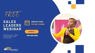 20x entrepreneurs Free sales mastermind webinar