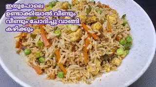 പനീർ റൈസ് ഇങ്ങനെ ഉണ്ടാക്കിയാൽ പൊളിക്കും ll paneer fried rice 