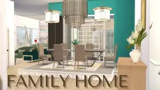 The Sims 4 | FAMILY HOME WITH INDOOR POOL (TOUR) FURNITURE CC FOLDER + DOWNLOAD