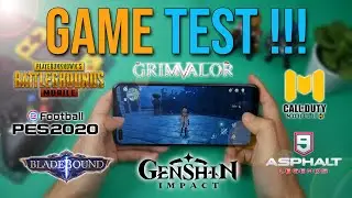 GAME TEST INFINIX NOTE 8... !!