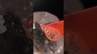 Hot Knife vs Diamond Crystal 💎🔥 | Forbidden ASMR #shorts #asmr #satisfyingvideo