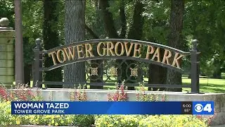 Woman tased and robbed in Tower Grove Park