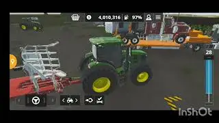 Fs20 New map Mod APK Season 1 Episode 38 Transporting straw bales on farm 