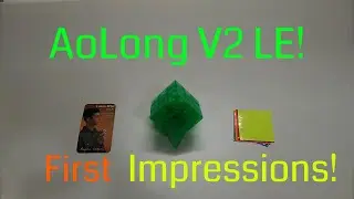 MoYu AoLong V2 LE Transparent Green First Impressions | thecubicle.us