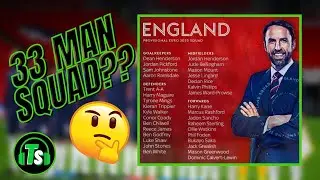 REACTION TO THE ENGLAND EUROS SQUAD ANNOUNCEMENT