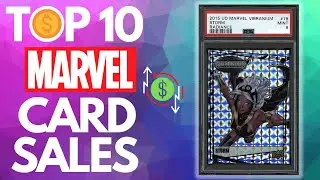 Градуированные карты Marvel на подходе? Топ-10 продаж карт Marvel 🔥 Коллекционирование и инвестирование карт Marvel