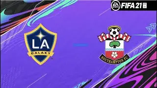 Gameplay Fifa 21 - LA Galaxy - Southampton - Stadium Cup (Round 1)