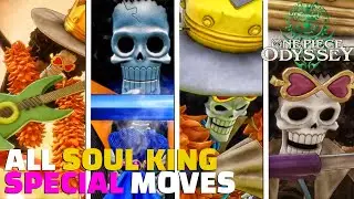 BROOK All Super & Ultimate Attacks - One Piece Odyssey (4K60FPS)