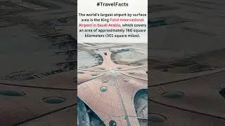 Largest Airport in the World #travel #tourism #tourist #travelnow #airport #saudiarabia #saudia