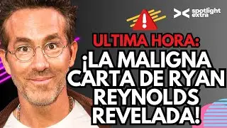 BOMBA: ¡La evidencia MÁS OSCURA de Ryan Reynolds en el caso Blake Lively!