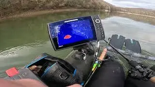 session carnassier en float tube, sharpshooting