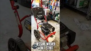 Pressure Washer Won&rsquo;t Start? | #HowTo #DIY #PressureWashing #Mechanic