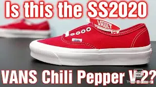BEST RED VAULT  VANS OF 2020 | UNBOXING | REVIEW | VANS AUTHENTIC RED