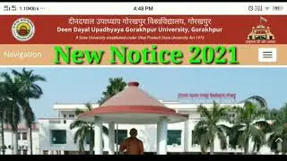Direct Admission | DDU New Notice 2021 | Gorakhpur University Latest news | Ddu Admission 2021 |