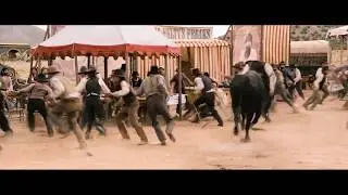 The sudden cow hits a man to death