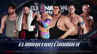 WW2K18 ELIMINATION CHAMBER SIN CARA DOMINATE
