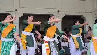 প্রচন্ড গর্জনে রবীন্দ্র সঙ্গীত Amader Barsha Mongal er Mohora||15Aug 2024||Visva Bharati University