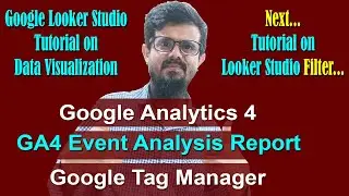 How to Create a GA4 Events Dashboard in Google Looker Studio #lookerstudio #digitalmarketing #ga4