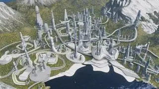 Galactic Cityscape Kitbash Pack | Create Massive 3D Worlds in Blender
