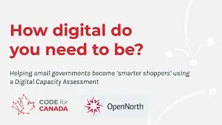 Code for Canada's Digital Capacity Assessment