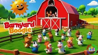 BARNYARD BOOGIE SONG | FUN ANIMAL DANCE for KIDS