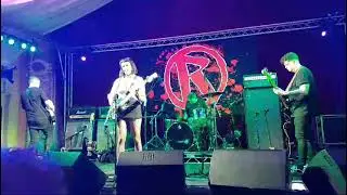 Vanity Rose at Rebellion Festival, Blackpool on the RIS Pavilion playing '        ' on Sat. 3/8/24.
