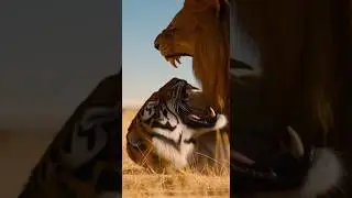 Lion vs Tiger Showdown in the Wild!