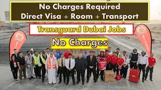 Transguard Group Jobs In Dubai With Visa + Room + Transport 2025 | Dubai Transguard Company Jobs