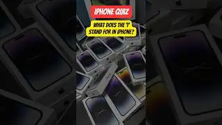 Iphone Quiz! Only a True iPhone Lover Can Answer This #iphone #quiz #trivia #shorts