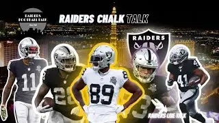 Raiders Chalk Talk! EP1 How Jacobs and Drake can take over Games👀🏴&zwj;☠️☠️