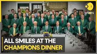 33 winners of Golf's most prestigious tournament assembled as the Champions Dinner | WION Sports