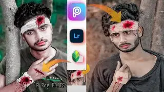 Blood Manipulation Photo Editing Tutorial Step By Step In PicsArt | Vijay Mahar Style Photo Editing
