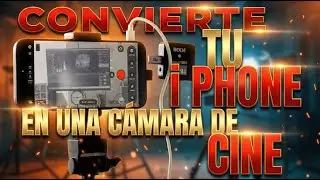 Convierte tu iPhone 17 Pro en una cámara de cine.