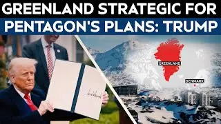 Trump News | Greenland Strategic For Pentagon's Plans, Trump Insists; Denmark Rejects Control