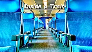 🟠 Train Ride Ambience 🚅railway sound effect for sleeping, studying, focus, reading white noise