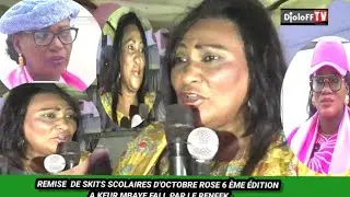 MOT DE MME ROSE WARDINI MARRAINE DE LA C&Eacute;R&Eacute;MONIE DE REMISE DES KITS DU RENFEK A KEUR MBAYE FALL 